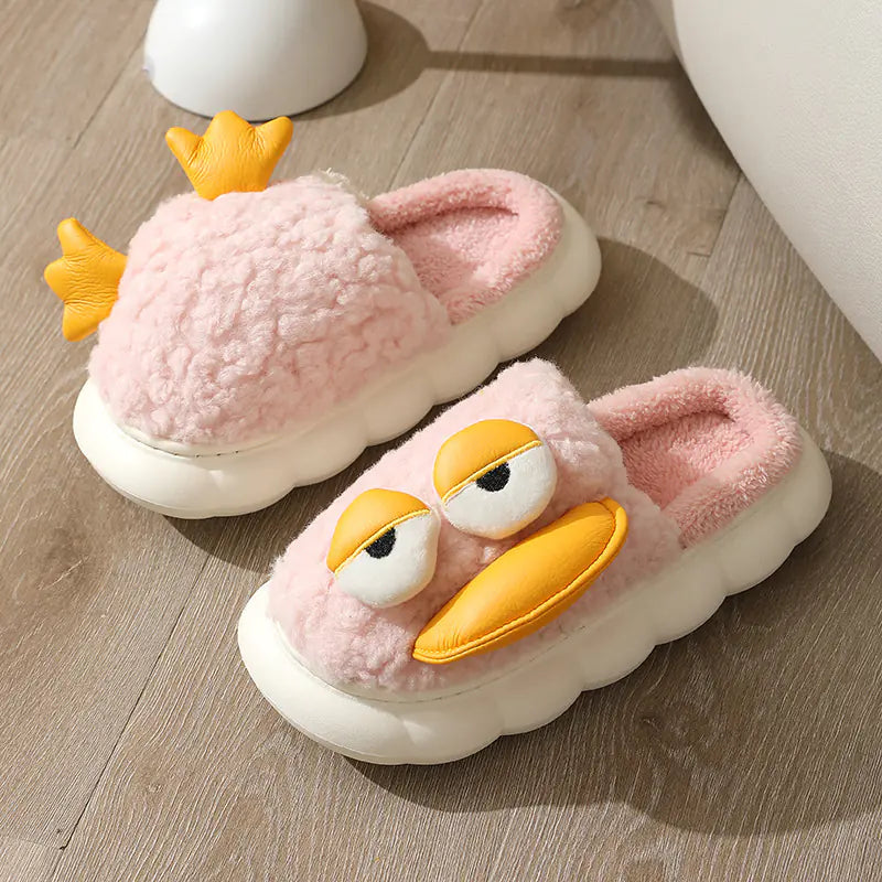 Warm Thick-Soled Indoor Slippers for Autumn & Winter