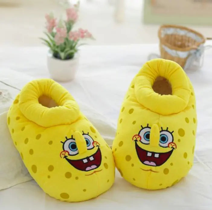 Cartoon Women's Cotton Slippers for Home Use