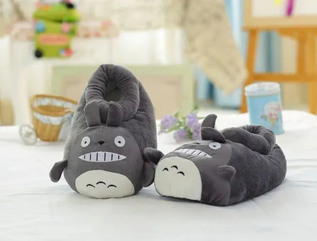 Cartoon Women's Cotton Slippers for Home Use