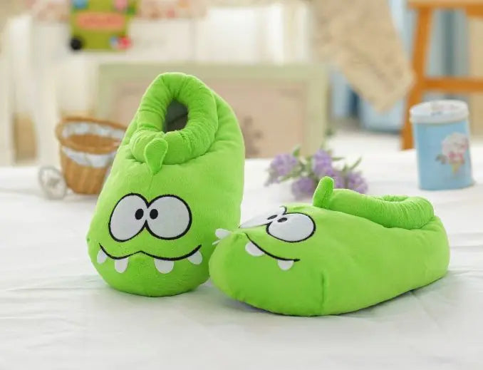 Cartoon Women's Cotton Slippers for Home Use